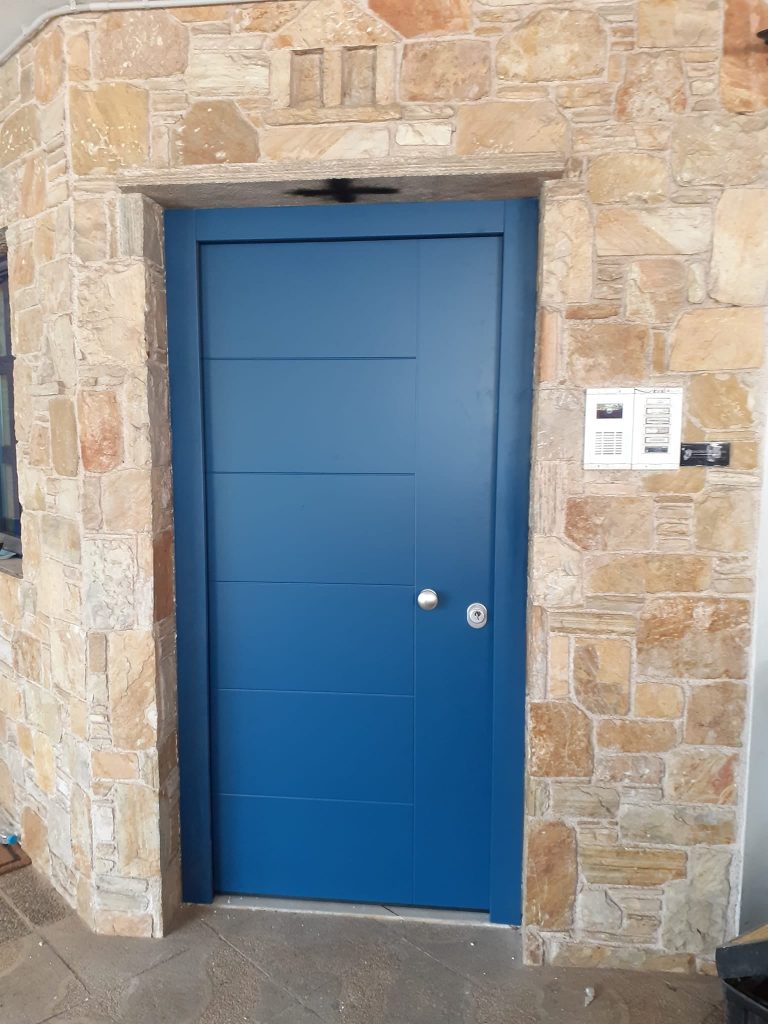 Security doors with high burglary protection